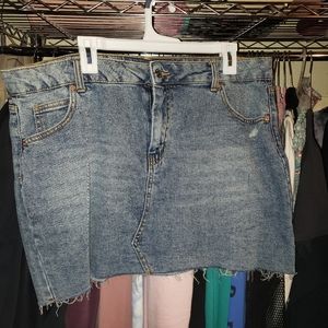 Denim skirt